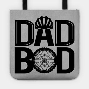 Cyclist Dad Bod Cycling Bicycle Fathers Best Dad Gift For Biking Dads Tote