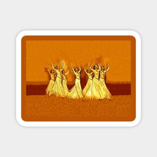 Armenian Dancers Magnet