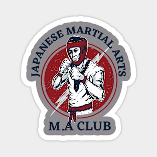 Martial Arts Club T-Shirt Magnet