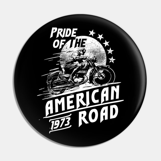 Pride Of The American Road Pin by DesignedByFreaks