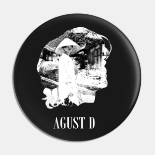 AGUST D Silhouette 2 Pin