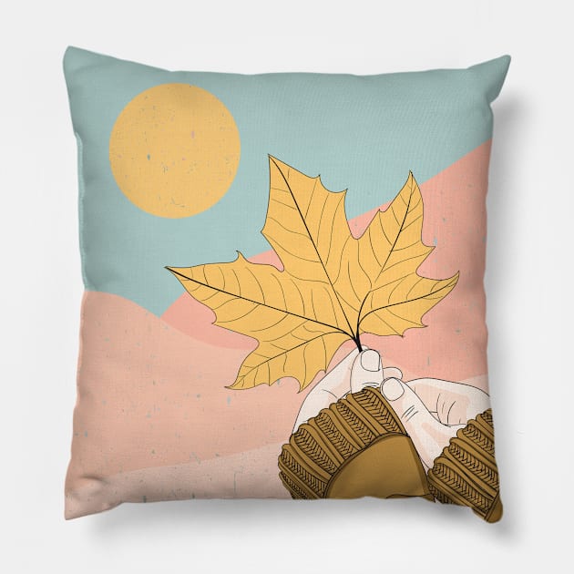 SEASON CHANGE Pillow by Raihue