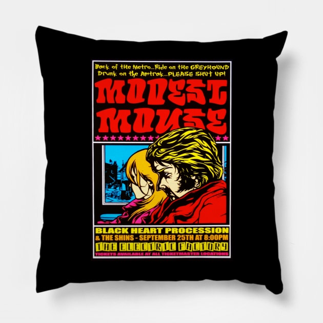 Retro Poster modest Pillow by Forsen Lukatim