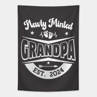 Newly Minted Grandpa- Est. 2024 Tapestry