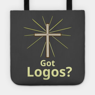 Got Logos? Greek Christian Gospel Witness w/ Cross Tote