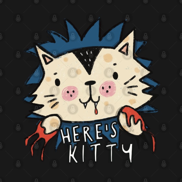 HERE’S KITTY by NICHOLACOWDERYILLUSTRATIONS 