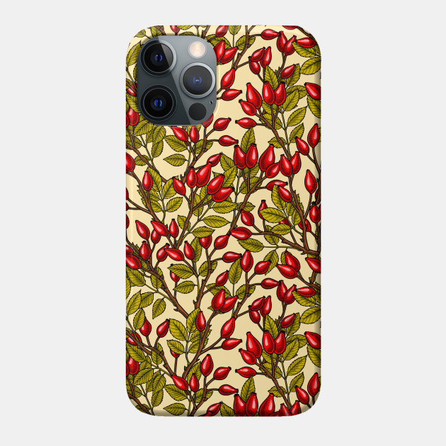 Rose hips - Wild Rose Hips - Phone Case