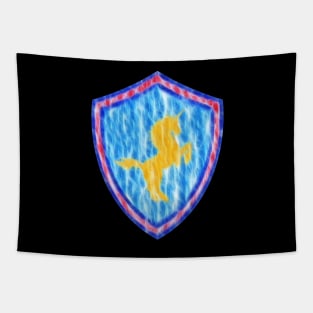 Shield of Unicorn Tapestry