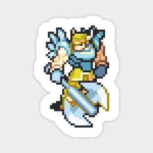 Warrior Fighting Sprite Magnet