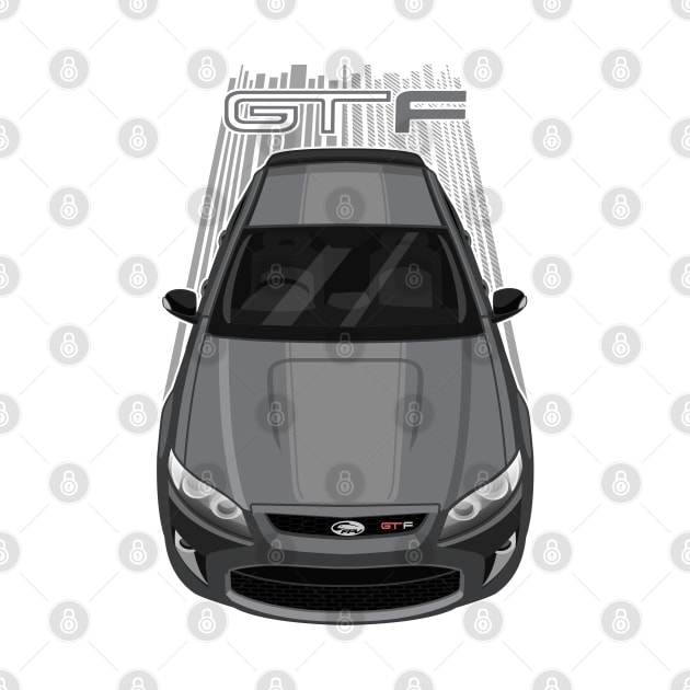 Ford Falcon GT-F 351 - Grey - Silver Stripe by V8social