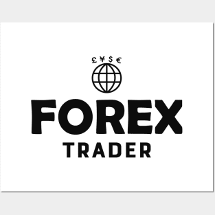 Fx , forex or foreign exchange trading round distressed logo - Forex  Trading - Sticker