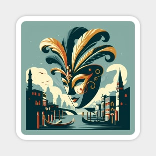 Venice Mask Magnet