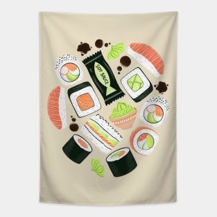 Scrumptious Sushi Tapestry