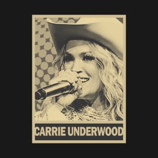 carrie underwood - brown cream T-Shirt