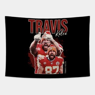 travis kelce retro Tapestry