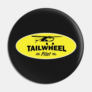 Tailwheel Piloy- Yellow Gas Station Uniform Pin