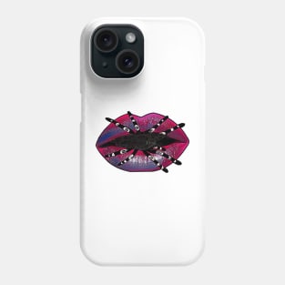 Tarantula lips Phone Case