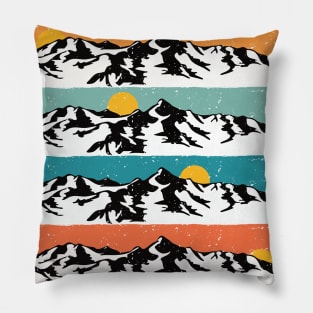 Rocky Mountain Sky Progression Pillow