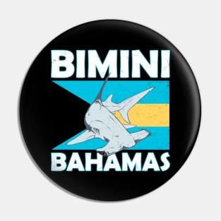 Hammerhead Shark Diving Bimini Pin