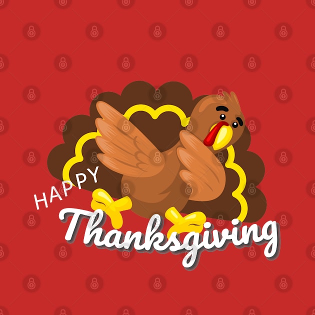 funny thanksgiving dabbing turkey by gossiprag