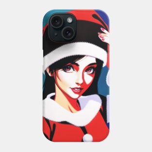 Santa Girl Phone Case