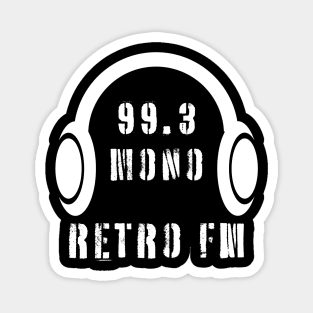 99.3 Mono Retro FM Magnet