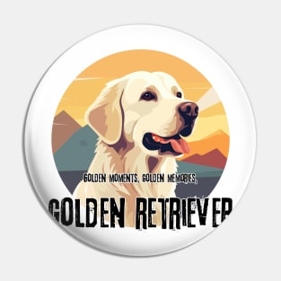 Golden Retriever for dog lovers Pin