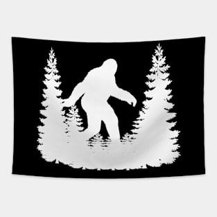 Funny Bigfoot and Sasquatch T Shirts Tapestry