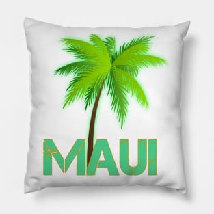 Hawaii t-shirt designs maui Pillow