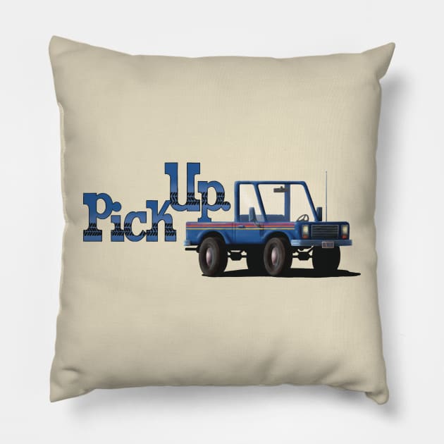 PickUp Pillow by Gavin Otteson Art