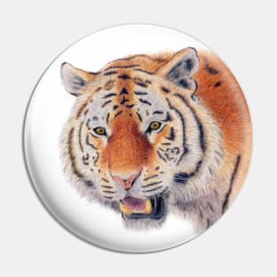 Siberian Tiger Pin