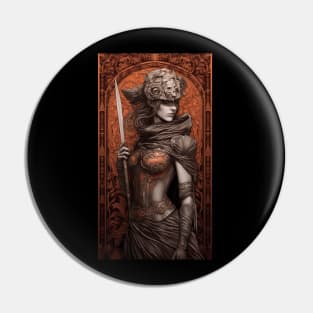 Red Huntress Pin