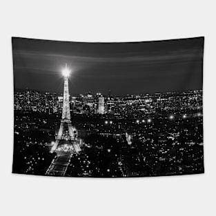 Paris at Night Tapestry