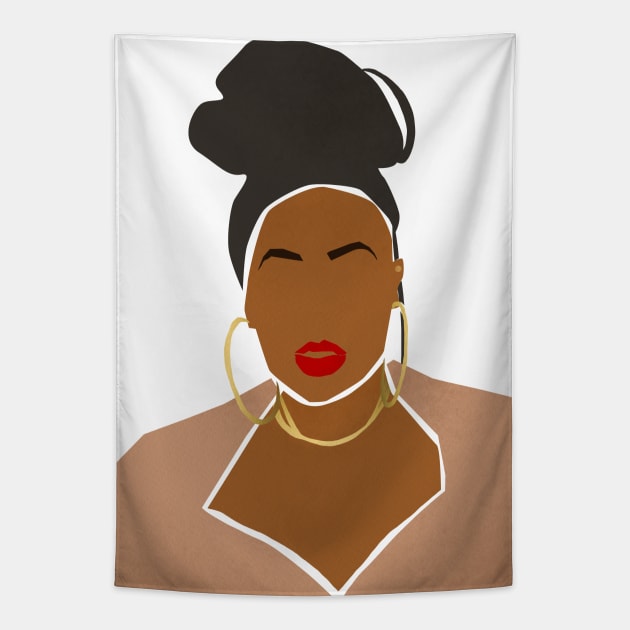 Missy Elliott Tapestry by Petras