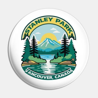 Stanley Park in Vancouver Pin