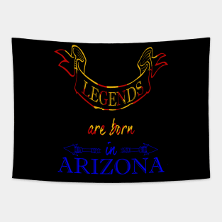 Legends are Born in Arizona Tapestry