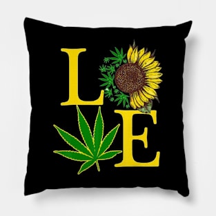 Love Weed Pillow