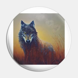 Big wolf Pin