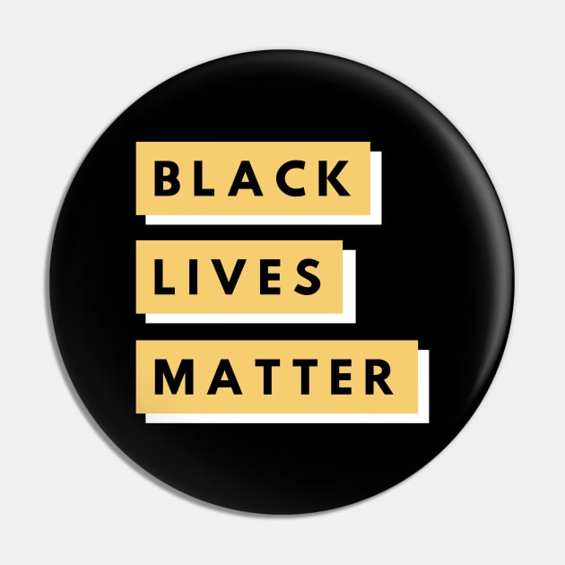 Black Lives Matter Pin by purelyplantsd