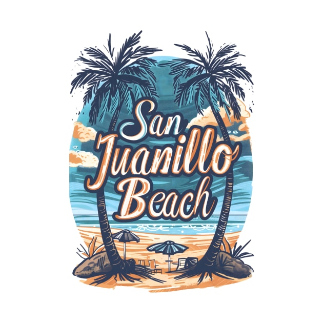 Escape to San Juanillo Beach: Tropical Landscape Art 🏖️ by Costa Rica Designs