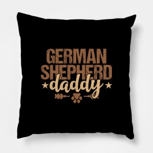 German Shepherd Daddy Pillow