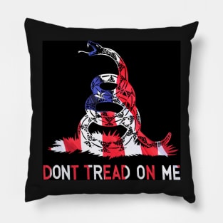 Dont Tread On Me | Red White and Blue Pillow