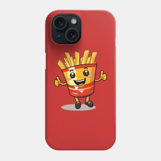 kawai french fries T-Shirt cute Phone Case