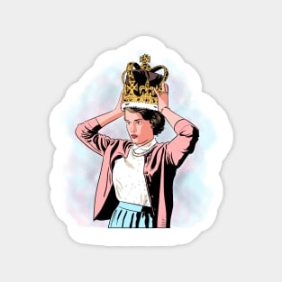 Elizabeth II Magnet