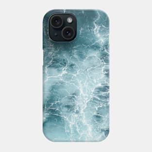 Dark blue ocean waves Phone Case