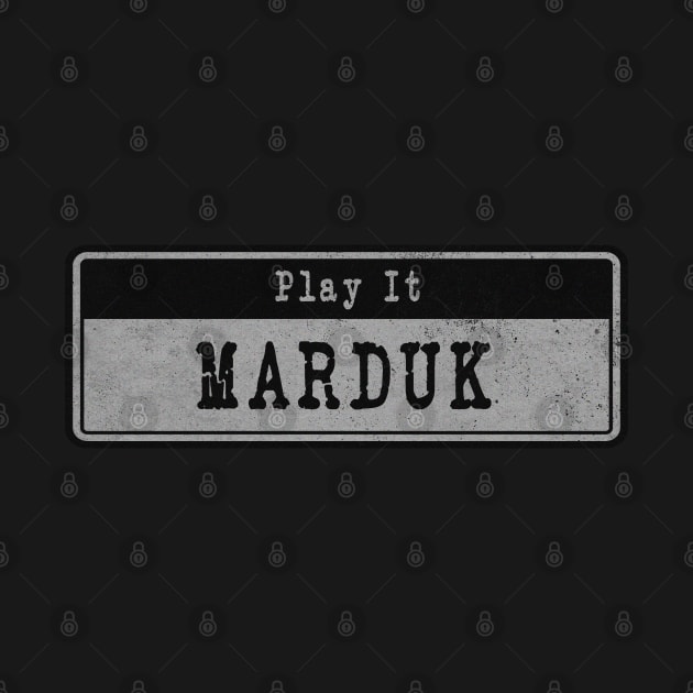 Marduk // Vintage Fanart Tribute by j.adevelyn