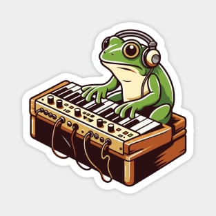 Synth Frog Magnet