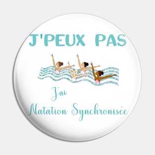 j'peux pas j'ai natation synchronisée Pin