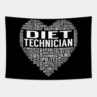 Diet Technician Heart Tapestry