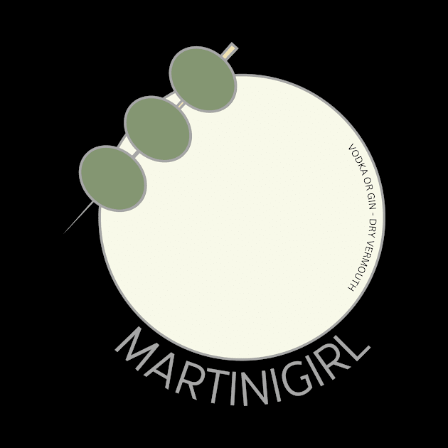 OLIVE MARTINI GIRL by tippletshirts